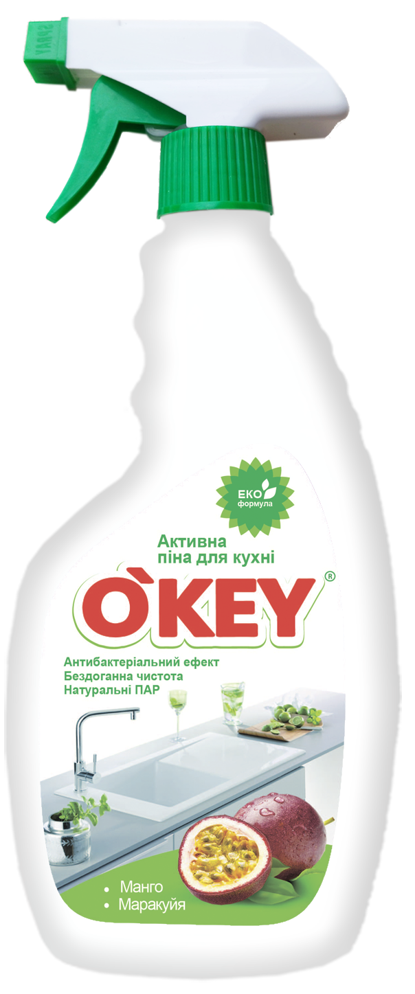 Активна піна для кухні O'KEY, 500мл